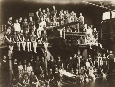 Classe de natation et de plongée des dames de l